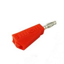 Stackable 4mm Banana Plug Male Solder Type red