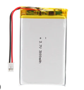 Lipo Battery Cell 3.7V 3000mAh with Connector (59x42x9mm)